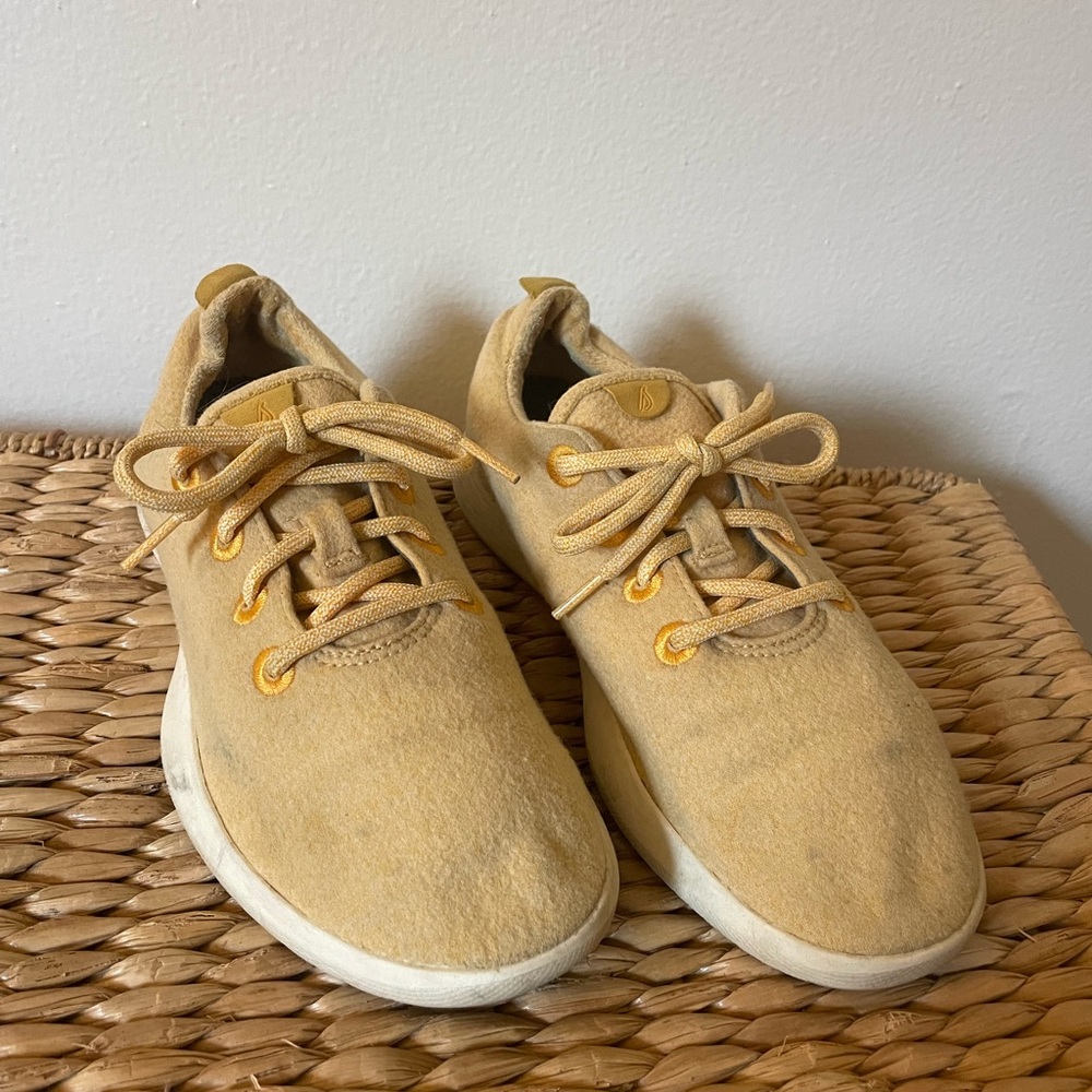 Butter Yellow Allbirds Wool Runner Sneakers